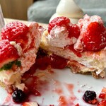 Panel Cafe - いちごのたると