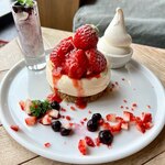 Panel Cafe - いちごのたると