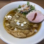 めん処 きよ洲 - サバとオリーブの芳醇ぶたらぁめん850円税込