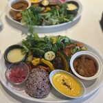 ダイニング ポート 御料鶴 - 御料鶴　季節の野菜プレート¥2500