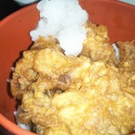 天ぷら　若杉 - ミニかき揚げ天丼。