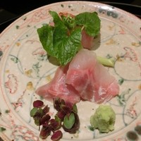 日本料理 太月 - 造り（金目鯛 真鯛）