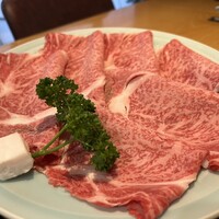 すき焼き 牛しゃぶ 松重 - 