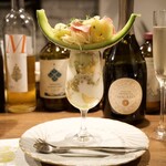 アゾート - 渥美メロンのパフェ(2024年7月)