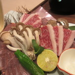 香家 - 神戸牛の水晶プレート焼き