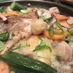 香家 - 五穀米と海鮮の和風パエリア仕立て