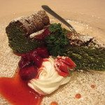 香家 - 抹茶のガトーショコラ　