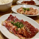 鶏焼肉 ホルモン てっちゃん - 牛バラカルビ