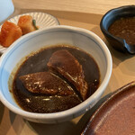 炭火焼肉 肉の匠 ひうち - ミニタンシチュー