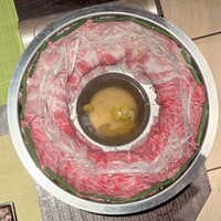 おだし 恵比寿店 - 松阪豚とA5黒毛和牛赤身の肉炊き鍋