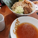 ラーメン金子 - もりそば(中)海苔・サビ玉TP
      