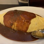 とんかつ ひろ喜 - オムライス（デミグラスソース