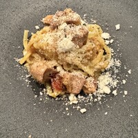 祗園245 - ほろほろ鶏と焼き茄子のタリオリーニ