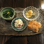 まる山 - 前菜です