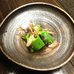 まる山 - 島の万願寺とうがらし焼き