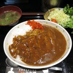 みや澤 - ワンコインランチＢ（ロースカツカレー）