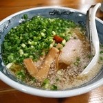 ラー戦場 - 京都らーめん 大文字 京都ねぎらーめん 850円。