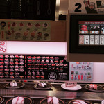 はま寿司 - 2014/03 再訪…平日だったので 一皿90円！（税込94円）…やはり、場所柄レベルが高い！