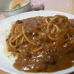 スパゲティ コモ - 日替わりスパゲティ５００円（ライス・サラダ付）