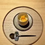 鳥匠いし井ひな - マスクメロンと夕張メロンのグラニテ