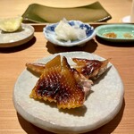 鳥匠いし井ひな - 手羽先の囲炉裏焼き 西京漬け