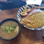 伊吹いりこセンター - 連れのつけ麺大盛り