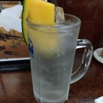 鶴亀 - チューハイ 300円(税込)(2024年7月17日撮影)