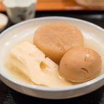 ひと椿 - 大根、玉子、ちくわぶ 2014.3