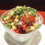 タンドールバル カマルプール - ひよこ豆のサラダ(小480円)