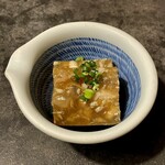 味噌坐　玉響 - 先付け　クエの煮凝り