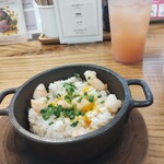 French Noodle Factory - この状態で運ばれてスープをかけます