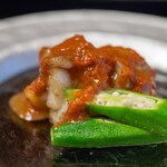 よし町 - 2024.7 大津港産常陸乃国いせ海老炭焼き香味ソース