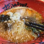 ずんどう屋 岸和田春木店 - マイアレンジで　胡椒とニンニクトッピング‼️