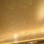 レストラン タテル ヨシノ - おつりはクリストフルで持ってきてくれます。