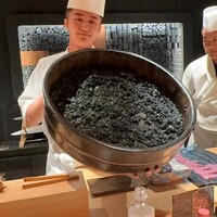 麻布 黒しゃり - 
