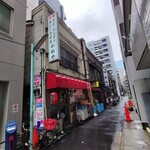 立喰 かめや - 立喰かめや　店先