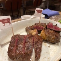 熟成和牛ステーキグリルド エイジング・ビーフ 横浜店 - 希少部位、ウワミスジ、マキ
