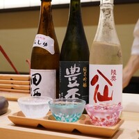 陸奥前鮨 善知鳥 - ◉青森3蔵 飲み比べセット　1,400円