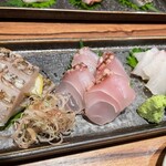 サカナキュイジーヌ・リョウ - お刺身　いつも通りの美味しさ