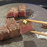 銀座 和牛鉄板焼 USHIGAMI - 