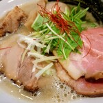 はらや TORI PAITAN RAMEN - 特製鶏白湯の大盛り