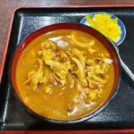 やぶ金 - カレー丼　本来セット850円のところ単品750円