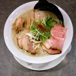 はらや TORI PAITAN RAMEN - 特製鶏白湯の大盛り