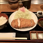 加藤牛肉店シブツウ - 極上リブロースかつ定食