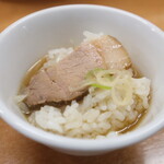ロジェ・カフェヌードル - 半々ライスで雑炊風に