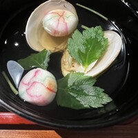 炭焼うな富士 名駅店 - お吸い物