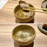 パルコ フィエラ - 仙鳳趾産牡蠣　上湯スープ＠1,400円（税込）