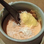 みかみ - トマトとトウモロコシの冷し茶碗蒸し