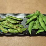 みかみ - 湯上がり娘の塩茹で＆ガーリックソテー