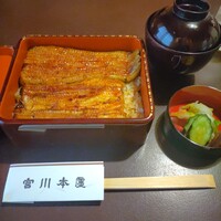 つきじ宮川本廛 - うな重《ハ》+ きも吸い
